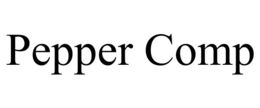 PEPPER COMP trademark