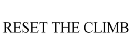 RESET THE CLIMB trademark