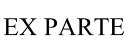 EX PARTE trademark