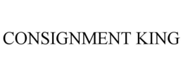 CONSIGNMENT KING trademark