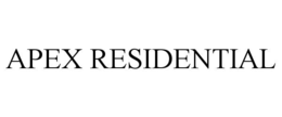 APEX RESIDENTIAL trademark