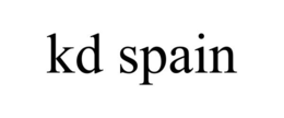 KD SPAIN trademark