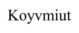 KOYVMIUT trademark
