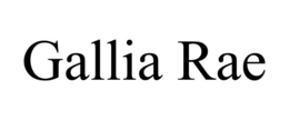 GALLIA RAE trademark