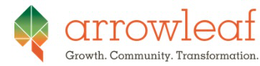 ARROWLEAF GROWTH. COMMUNITY. TRANSFORMATION. trademark