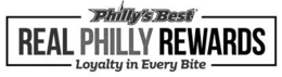 REAL PHILLY REWARDS LOYALTY IN EVERY BITE trademark