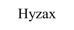HYZAX trademark