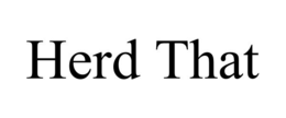HERD THAT trademark