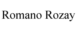 ROMANO ROZAY trademark