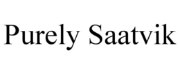 PURELY SAATVIK trademark