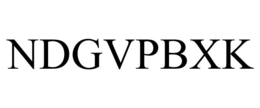 NDGVPBXK trademark