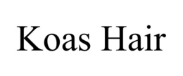 KOAS HAIR trademark