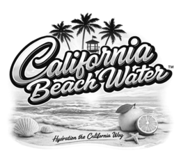 CALIFORNIA BEACH WATER HYDRATION THE CALIFORNIA WAY trademark