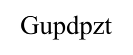 GUPDPZT trademark