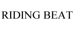RIDING BEAT trademark