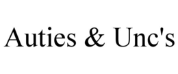 AUTIES & UNC'S trademark