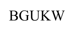 BGUKW trademark