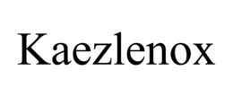 KAEZLENOX trademark
