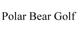 POLAR BEAR GOLF trademark