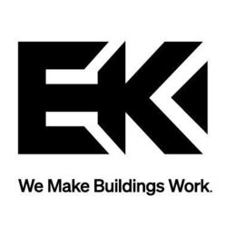 EK WE MAKE BUILDINGS WORK. trademark