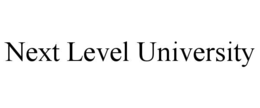 NEXT LEVEL UNIVERSITY trademark