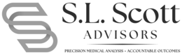 S.L. SCOTT ADVISORS PRECISION MEDICAL ANALYSIS · ACCOUNTABLE OUTCOMES trademark