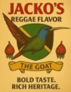 JACKO'S REGGAE FLAVOR THE GOAT BOLD TASTE. RICH HERITAGE. trademark