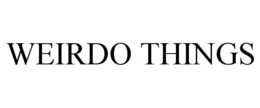 WEIRDO THINGS trademark