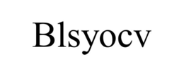 BLSYOCV trademark