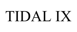 TIDAL IX trademark