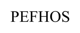 PEFHOS trademark