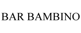 BAR BAMBINO trademark