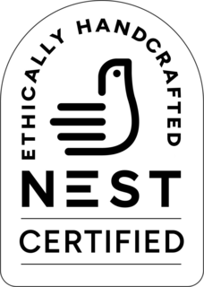 ETHICALLY HANDCRAFTED NEST CERTIFIED trademark