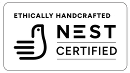 ETHICALLY HANDCRAFTED NEST CERTIFIED trademark