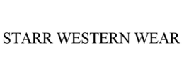 STARR WESTERN WEAR trademark