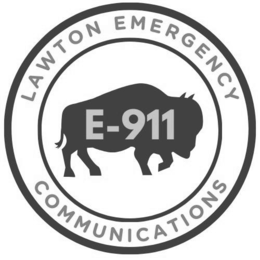 LAWTON EMERGENCY COMMUNICATIONS E-911 trademark