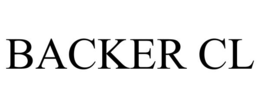 BACKER CL trademark