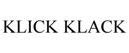 KLICK KLACK trademark