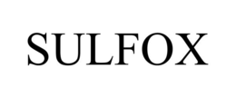 SULFOX trademark