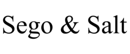 SEGO & SALT trademark