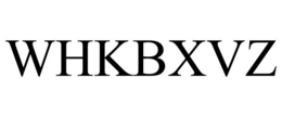 WHKBXVZ trademark