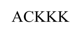 ACKKK trademark