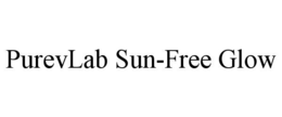 PUREVLAB SUN-FREE GLOW trademark