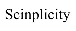 SCINPLICITY trademark