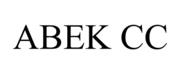 ABEK CC trademark