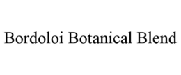 BORDOLOI BOTANICAL BLEND trademark