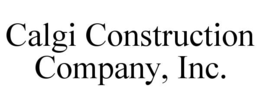 CALGI CONSTRUCTION COMPANY, INC. trademark