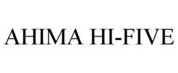 AHIMA HI-FIVE trademark
