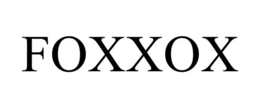 FOXXOX trademark