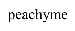 PEACHYME trademark
